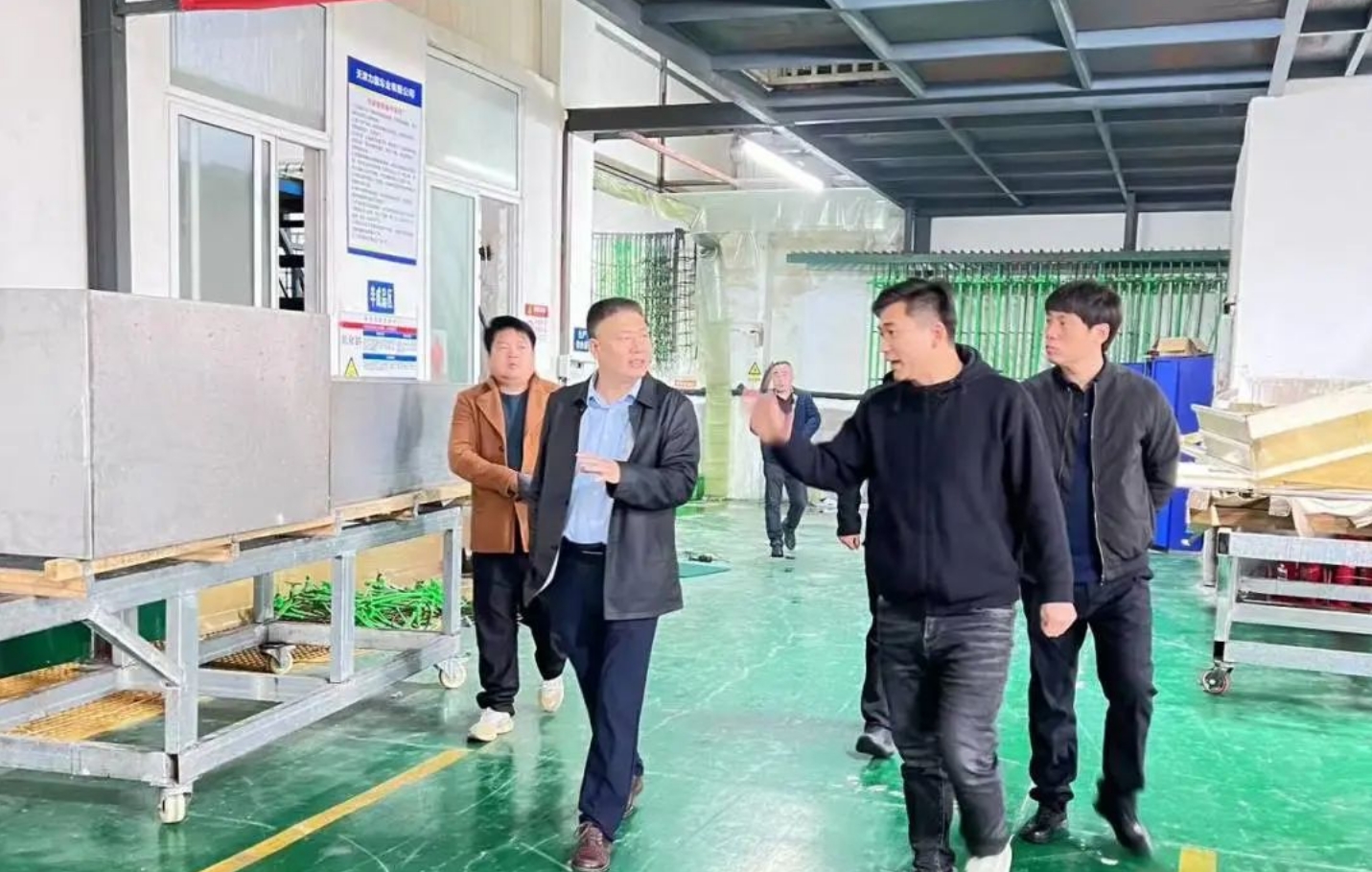 精准对接靠前服务|园区领导深入重点企业调研，推动营商环境跃升(图4)